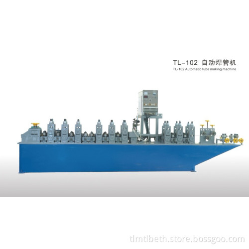 Tube making machine for heating element tubular heater